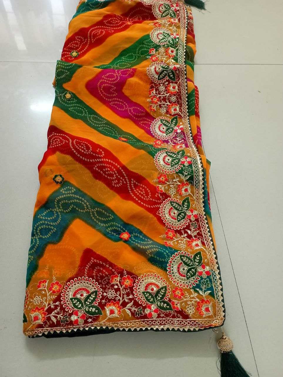 YNF GEORGETTE PVC BANGALORE WHOLESALE SAREES MANUFACTURER