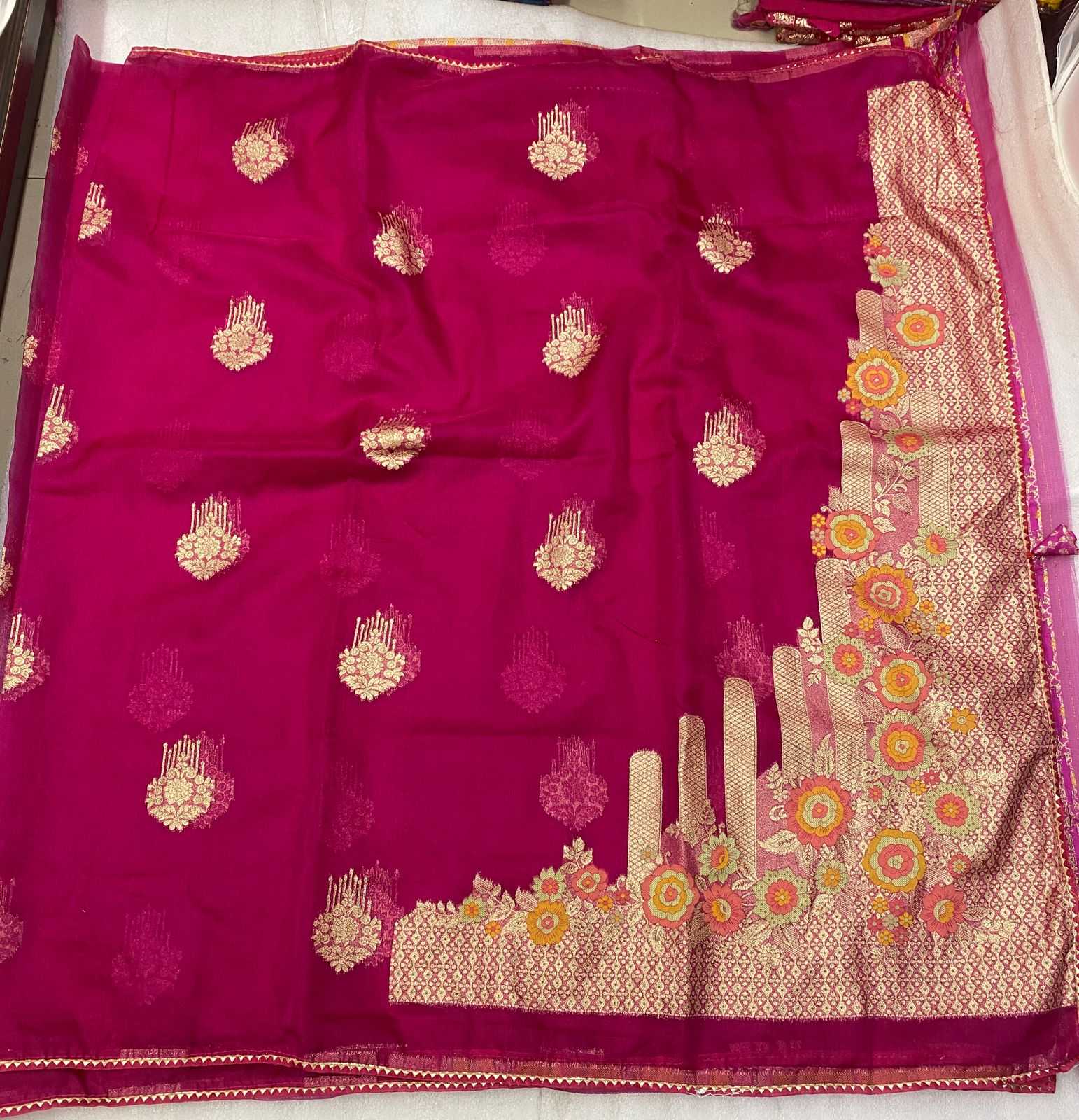 YNF ORGANZA ASW CHOICE WHOLESALE SAREES MANUFACTURER