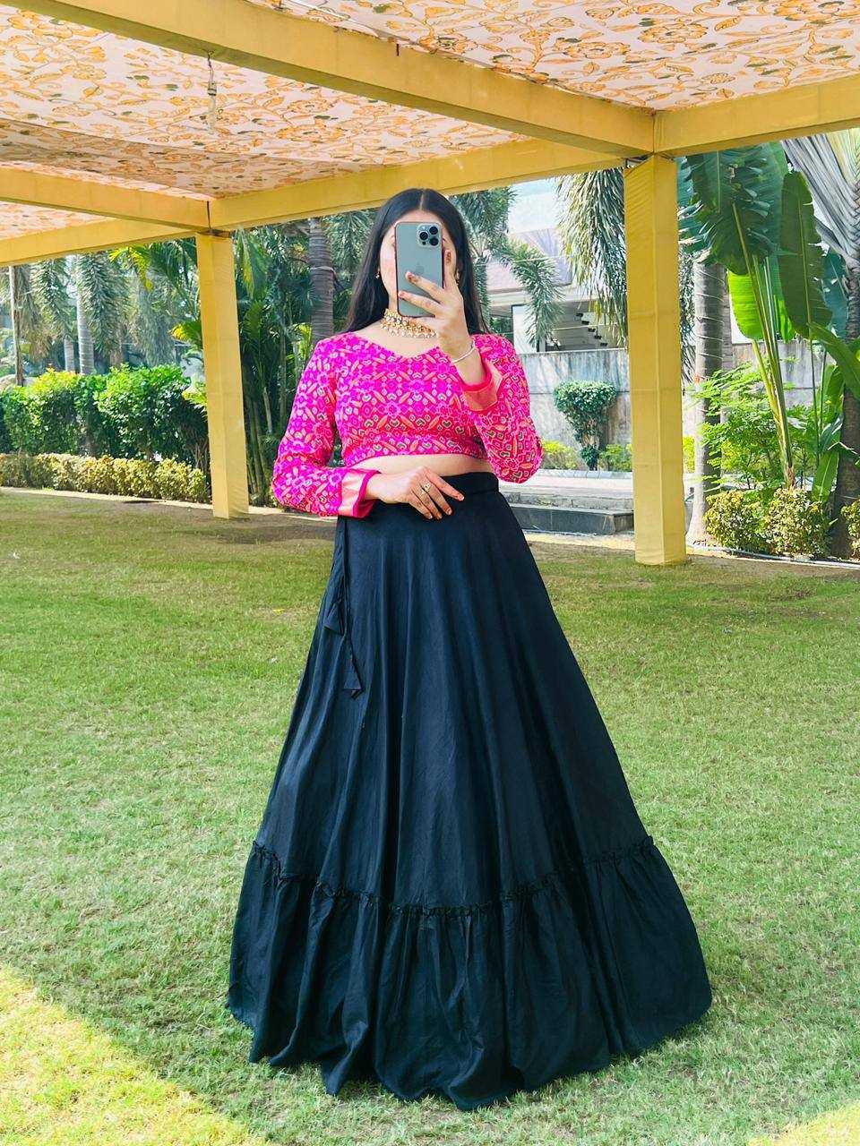 YNF PURE COTTON GRO 7126 WHOLESALE LEHENGAS MANUFACTURER