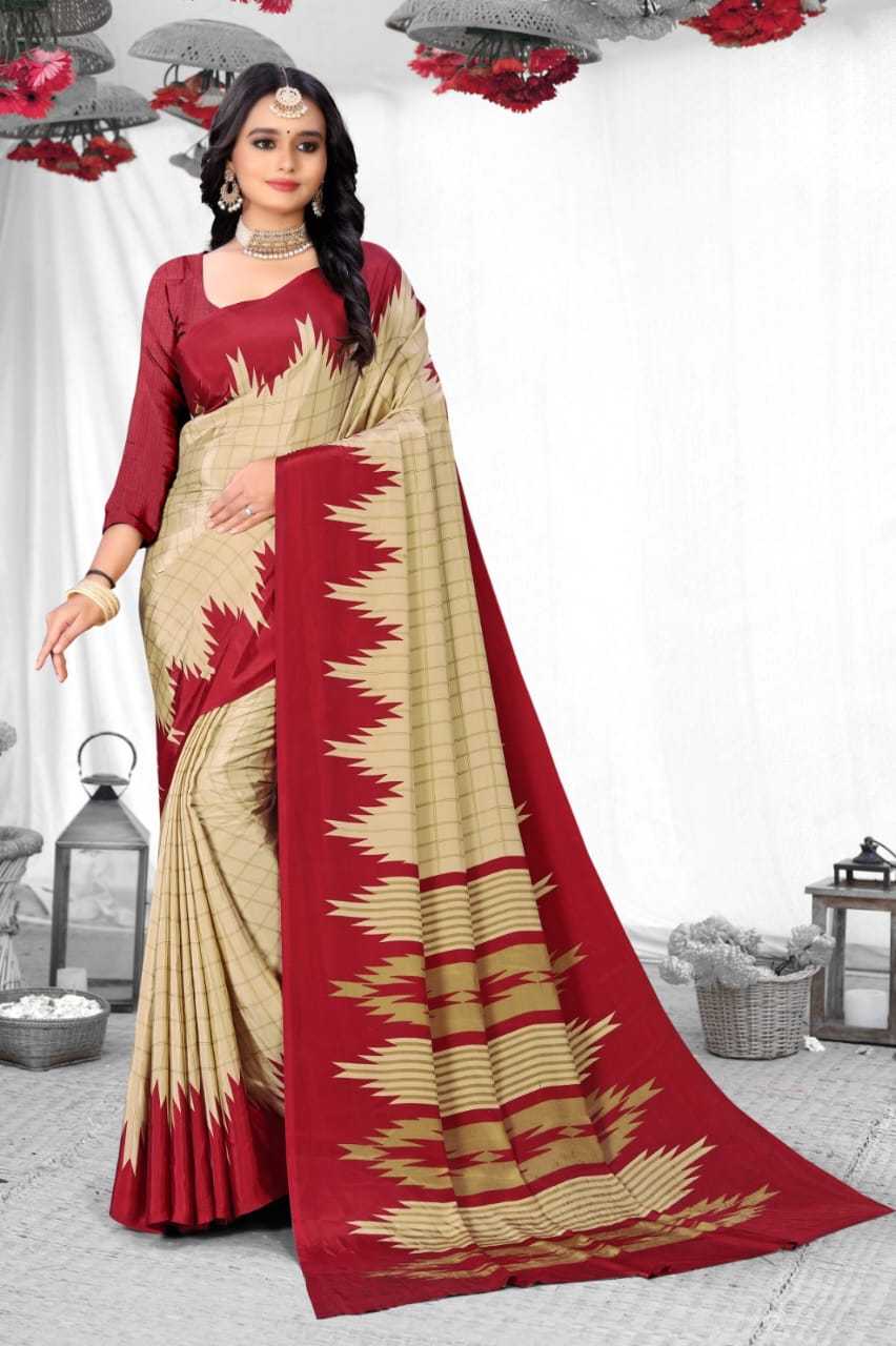 YNF ITALIAN CRAPE SAG UNIFORM-H SAREES WHOLESALE UNIFORM SAREES MANUFACTURER     