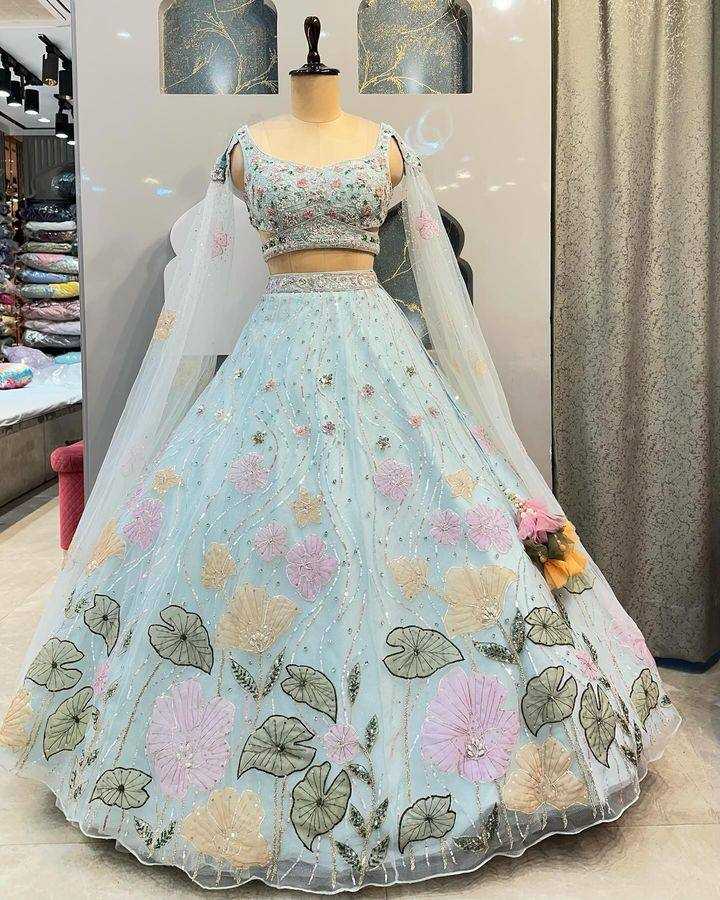 PASTEL COLOR LEHENGA