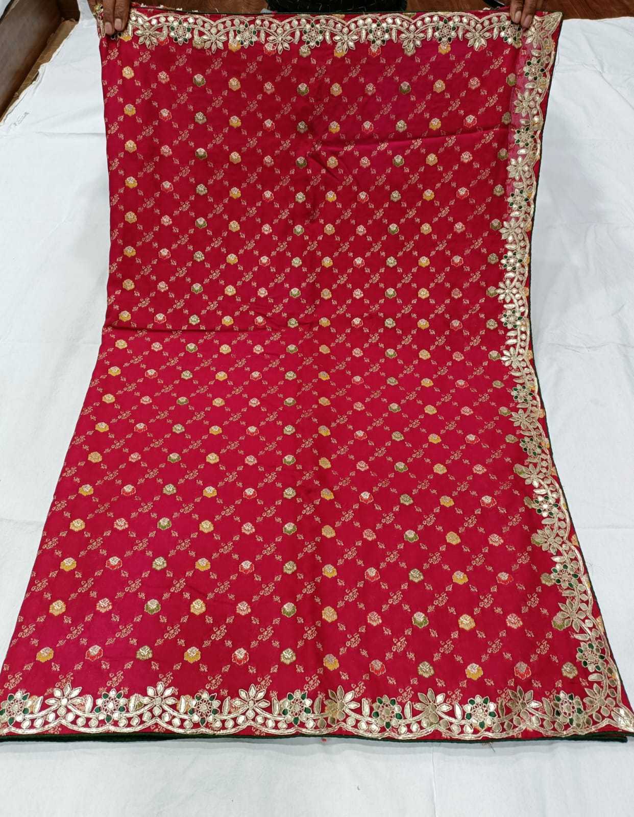 YNF RUSSIAN SILK RJK RUSSIAN SAREES WHOLESALE LADIES GOTA PATTI SAREES MANUFACTURER              