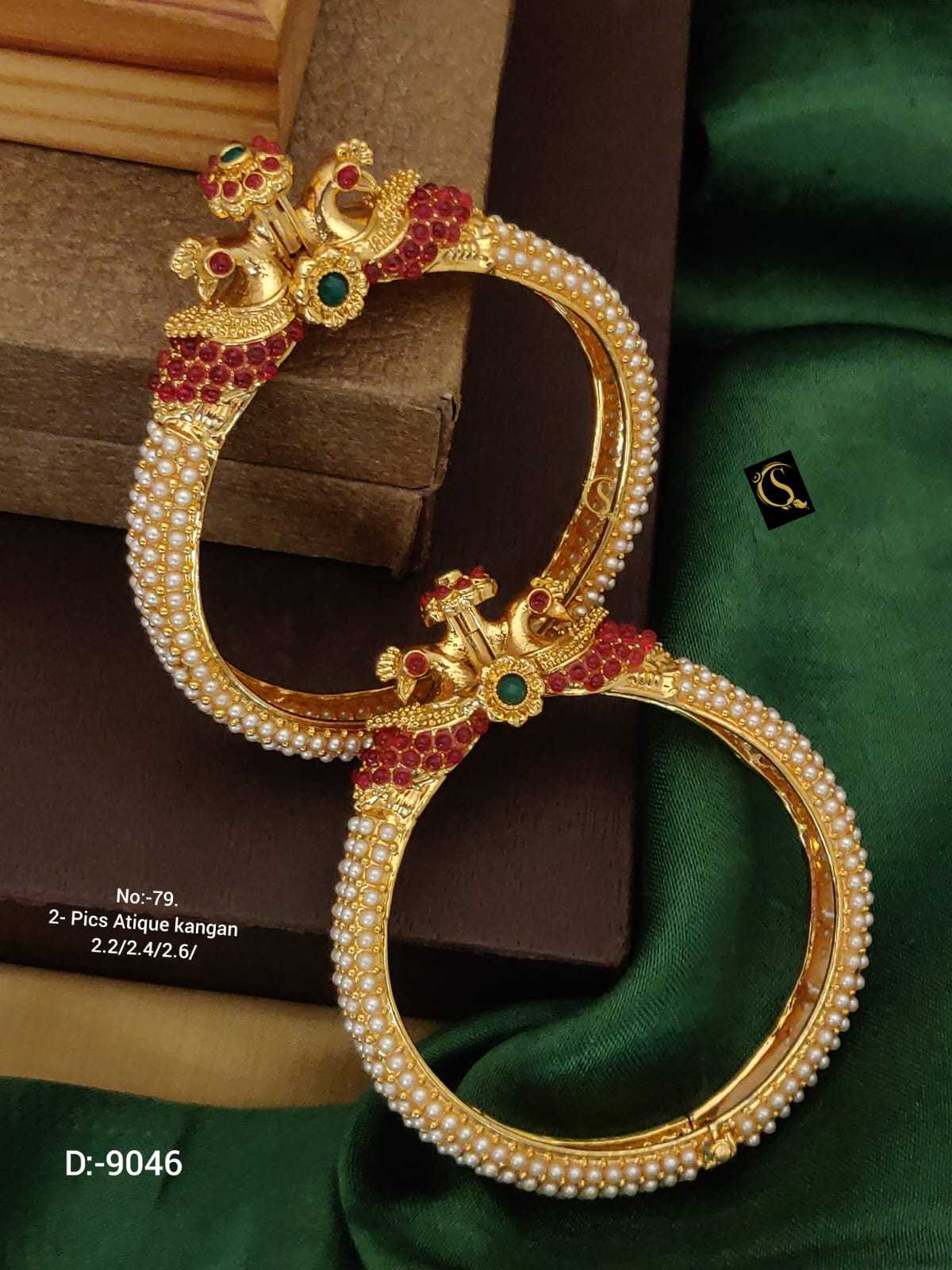 YNF BRASS KANGAN1 WOMENS JEWELLREY WHOLESALE DESIGNER KANGAN MANUFACTURER