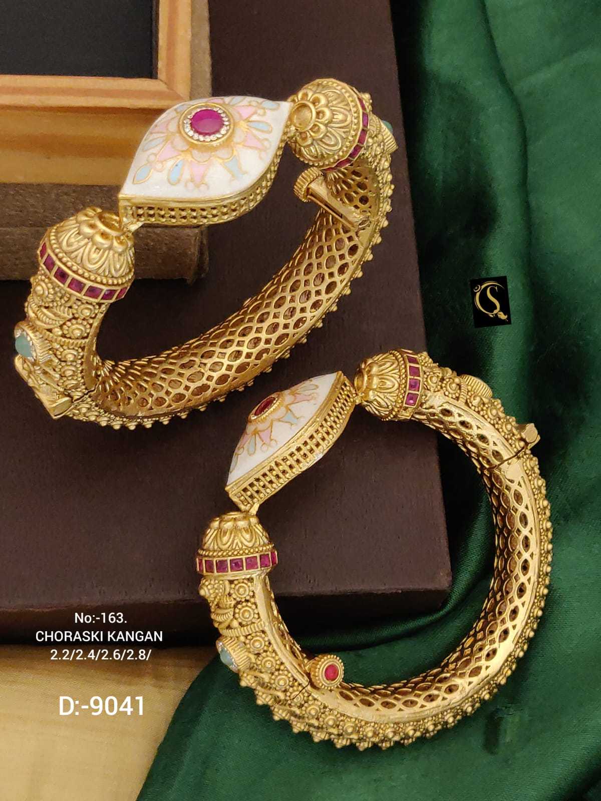 YNF BRASS KANGAN7 WOMENS JEWELLREY WHOLESALE DESIGNER KANGAN MANUFACTURER