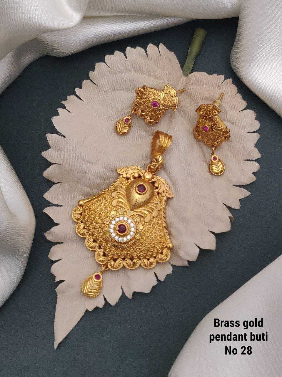 YNF BRASS PENDANT18 WOMENS JEWELLERY WHOLESALE PENDANT BUTI MANUFACTURER