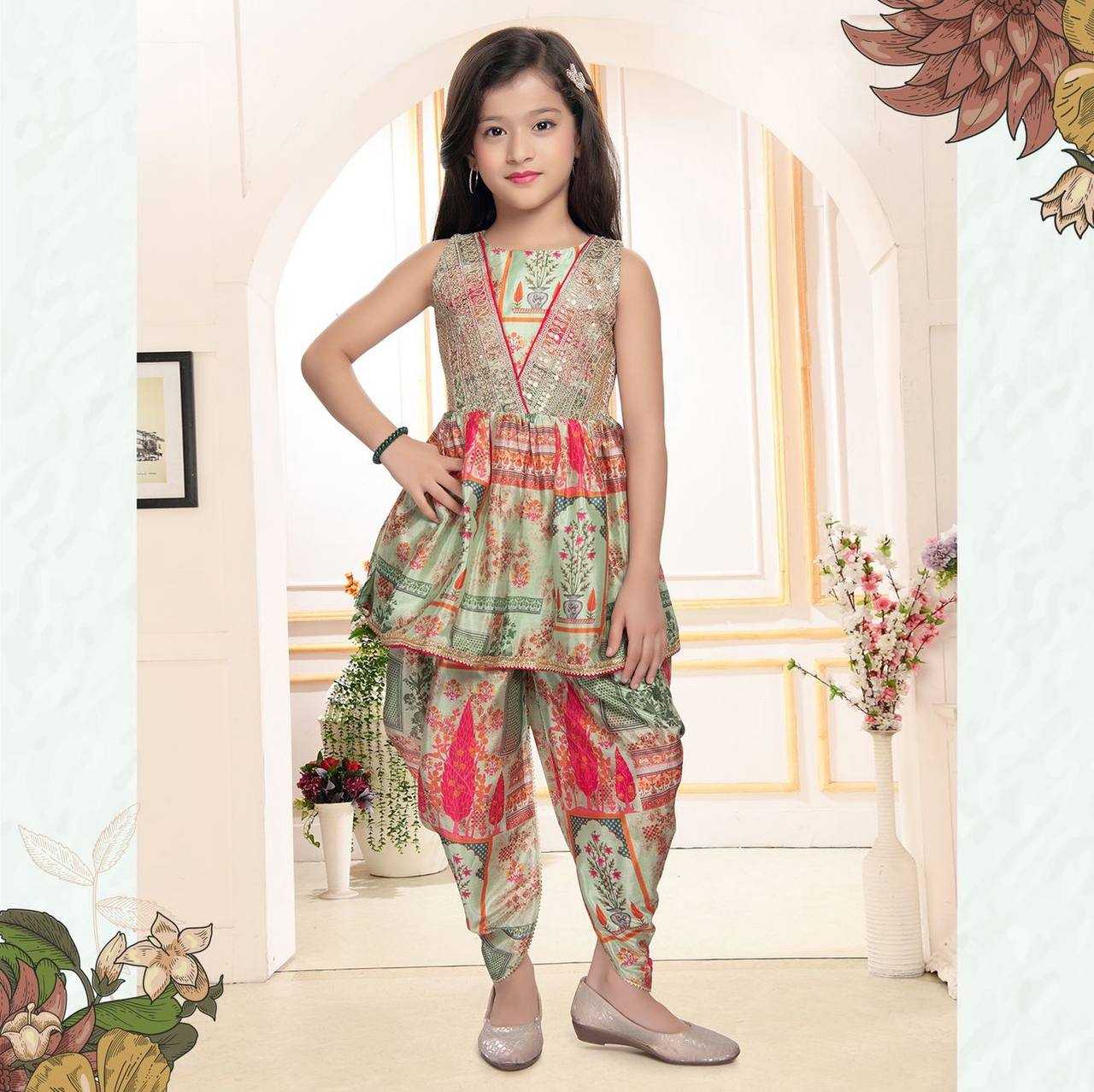 YNF CHINON SILK ROC 179 KIDS WEAR WHOLESALE KIDS SUITS MANUFACTURER 