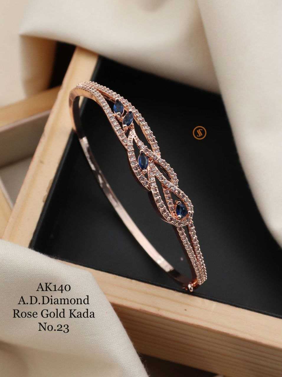 YNF BRASS RAK29 WOMENS JEWELLERY WHOLESALE AD DIAMOND BANGLES MANUFACTURER