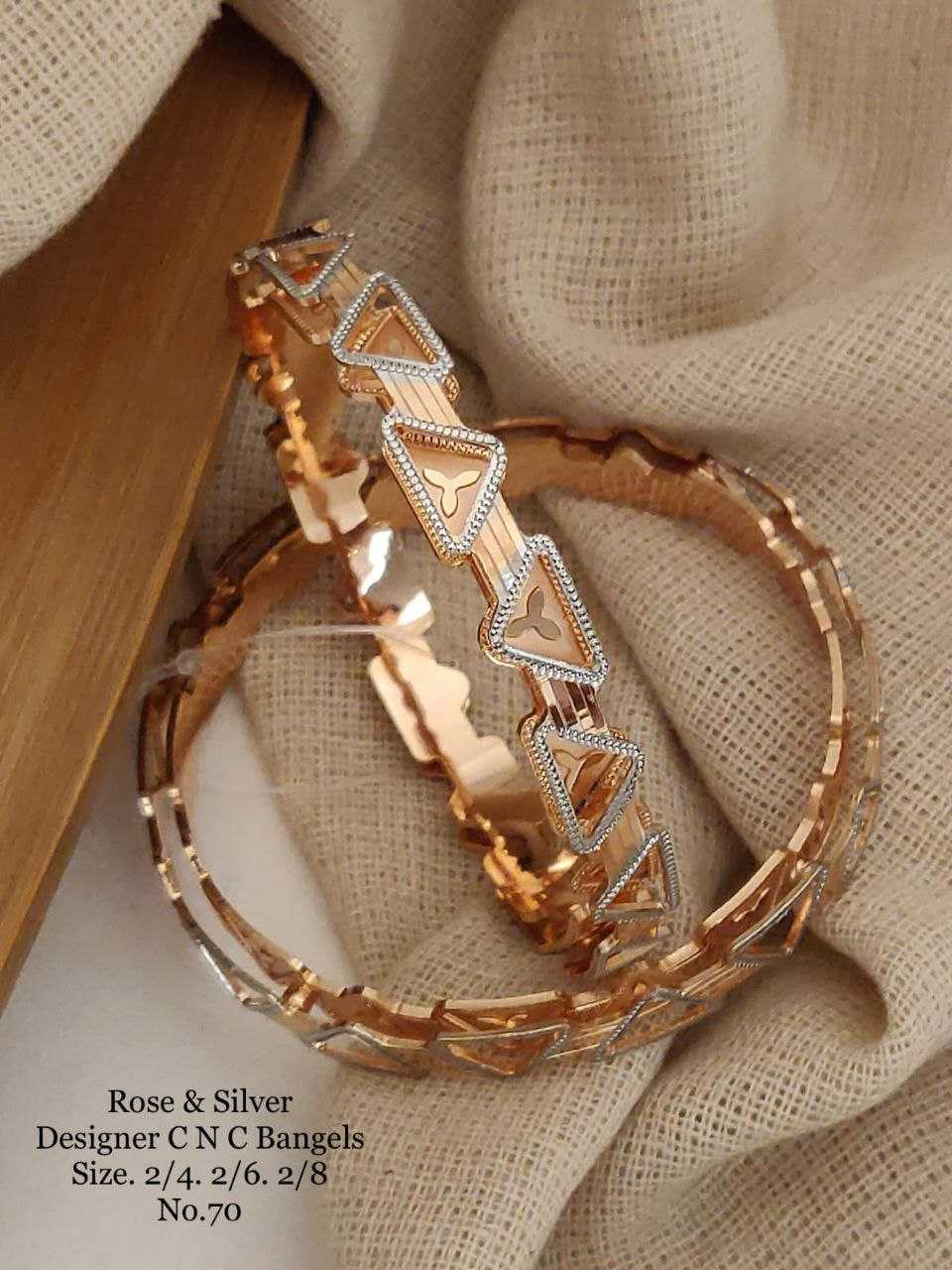 YNF BRASS RCN2 WOMENS JEWELLERY WHOLESALE CNC BANGLES MANUFACTURER