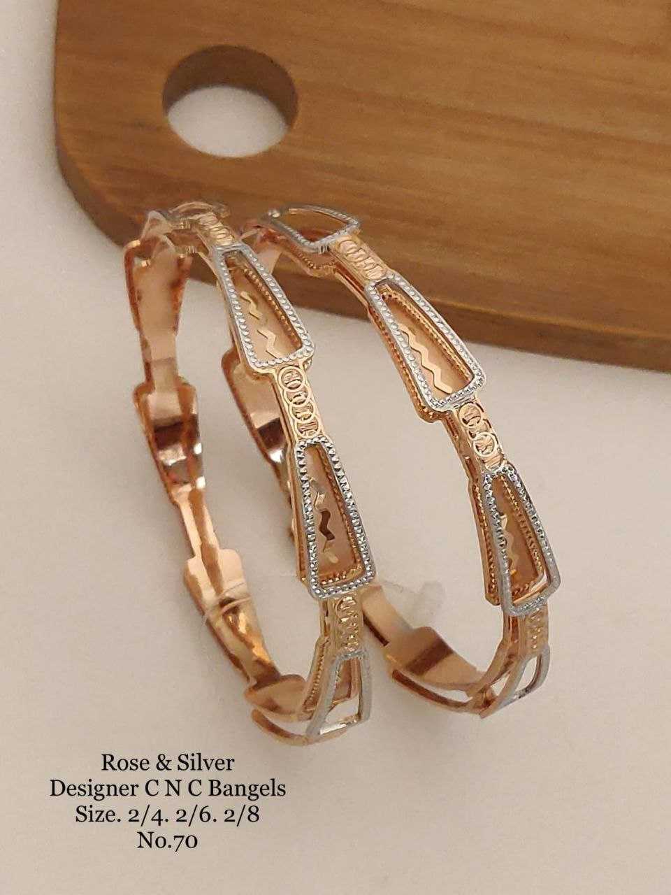 YNF BRASS RCN6 WOMENS JEWELLERY WHOLESALE CNC BANGLES MANUFACTURER