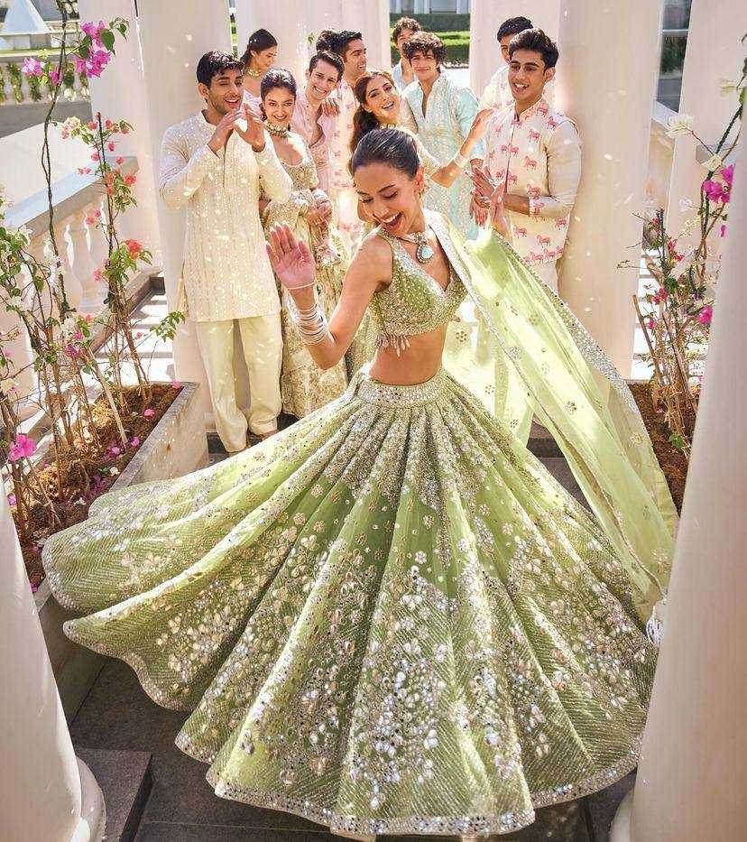 CELEBRITY LEHENGA