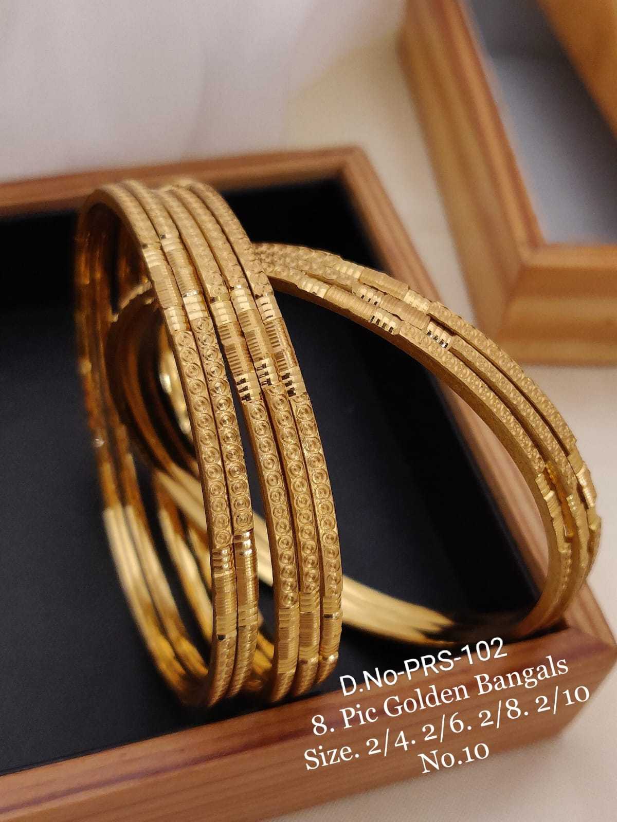 YNF BRASS 108A WOMENS JEWELLERY WHOLESALE FASHION BRASS GOLD BANGLES MANUFACTURER