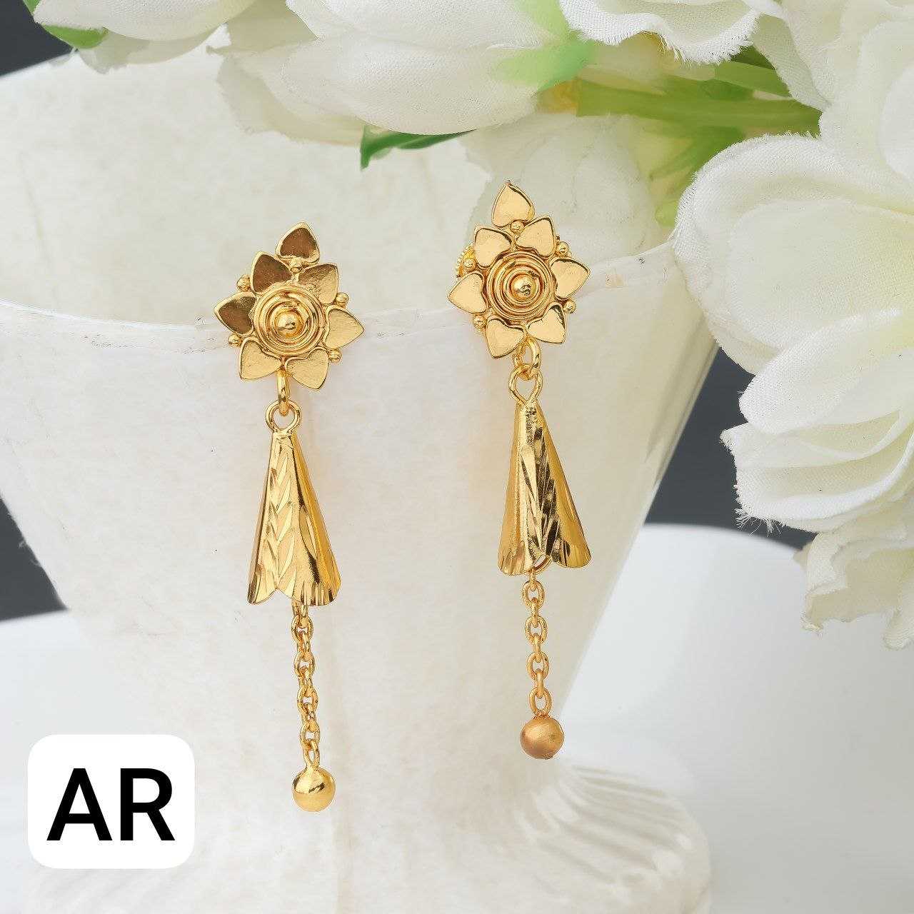 YNF BRASS KESH191 KAC264 WOMENS JEWELLERY WHOLESALE FANCY EARRINGS MANUFACTURER