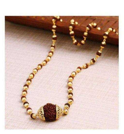 YNF BRASS KESH191 KAC284 MENS JEWELLERY WHOLESALE PENDANT RUDRAKSHA MALA MANUFACTURER