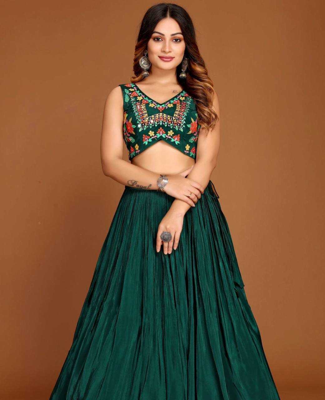 YNF CHINON KESH120 190 LEHENGAS WHOLESALE FANCY SILK LEHENGAS MANUFACTURER