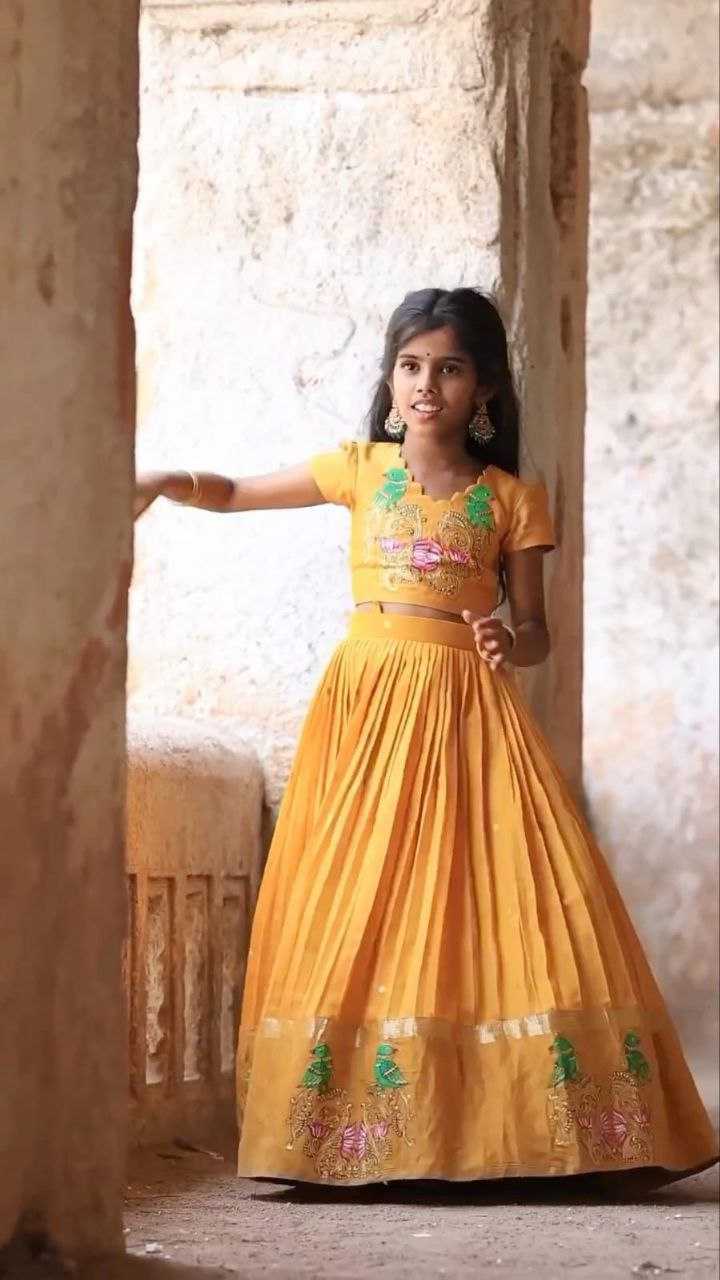 YNF CHINON SILK KESH168 MNT07 KIDS WEAR WHOLESALE KIDS LEHENGA KIDS ETHNIC WEAR KIDS TRADITIONAL OUTFITS KIDS LEHENGA CHOLI KIDS FESTIVE WEAR MANUFACTURER