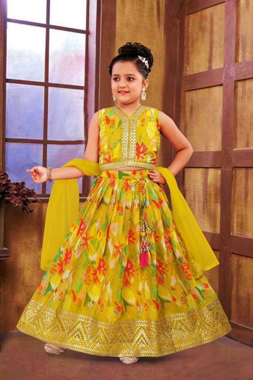 YNF FAUX GEORGETTE KESH168 MNT02 KIDS WEAR WHOLESALE KIDS LEHENGA KIDS ETHNIC WEAR KIDS TRADITIONAL OUTFITS KIDS LEHENGA CHOLI KIDS FESTIVE WEAR KIDS WEDDING OUTFITS MANUFACTURER