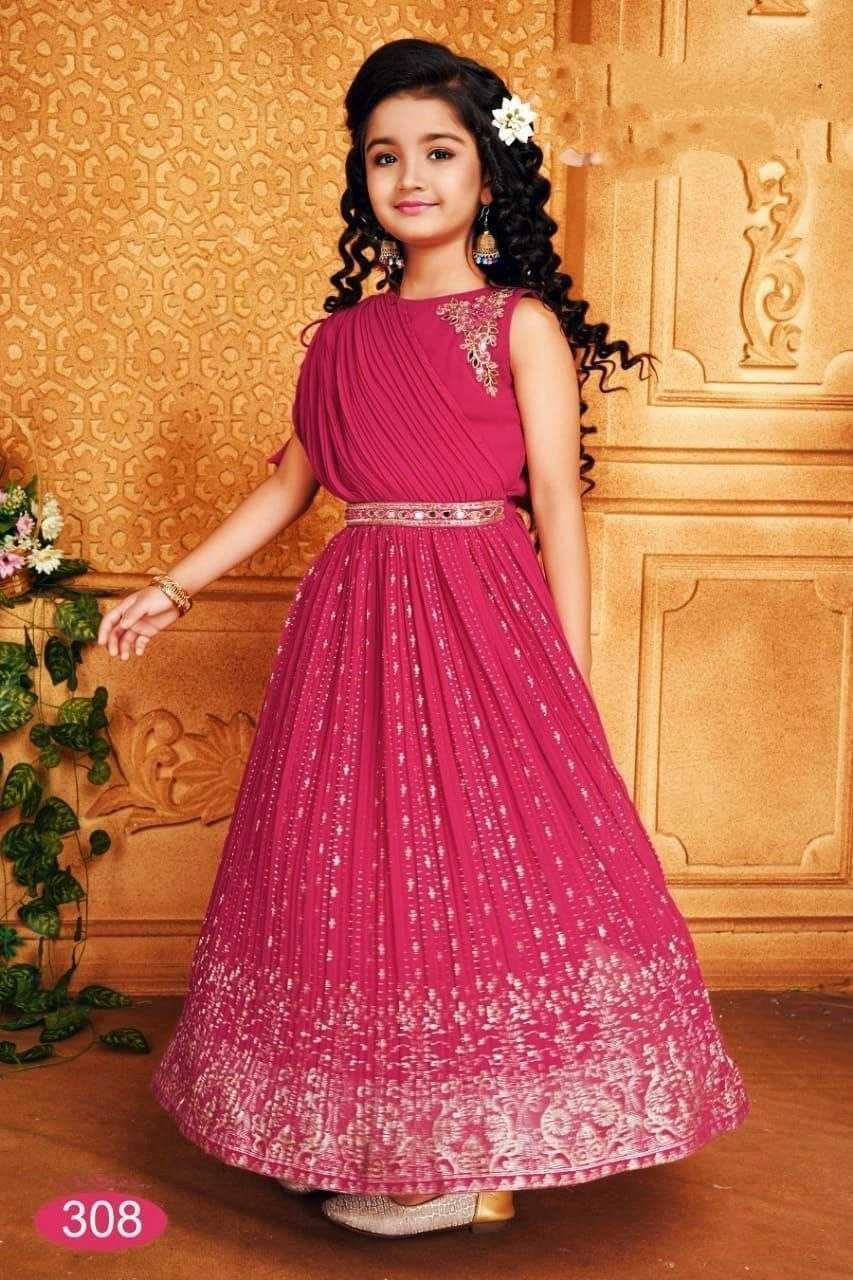 YNF FAUX GEORGETTE KESH168 MNT27 KIDS WEAE WHOLESALE  KIDS LEHENGA KIDS ETHNIC WEAR KIDS TRADITIONAL OUTFITS KIDS FESTIVE WEAR KIDS WEDDING OUTFITS MANUFACTURER