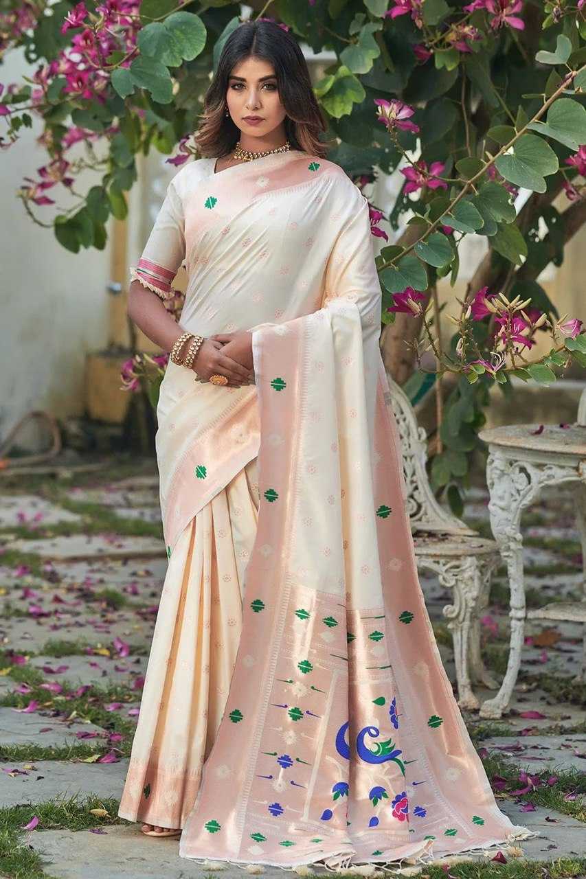 YNF ZARI SILK KESH162 VRT91 SILK SAREES WHOLESALE SOFT SILK PURE ZARI SILK PURE SILK SAREES WITH GOLD BORDERES WHITE SILK SAREES MANUFACTURER