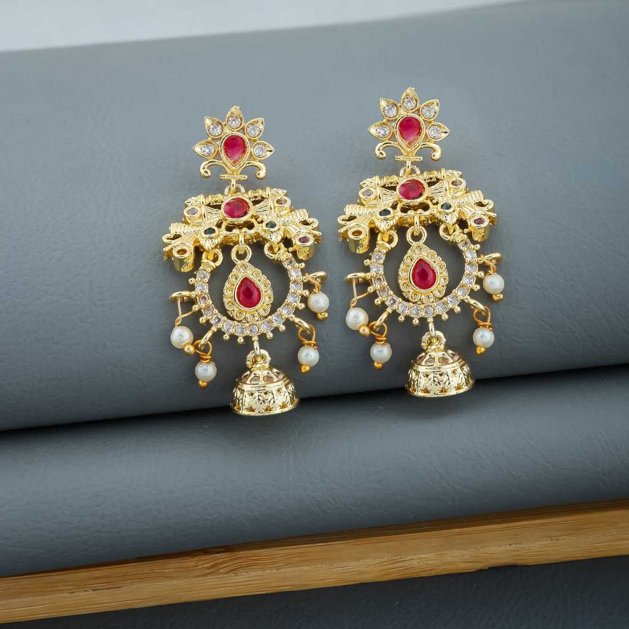 YNF BRASS KESH191 KAC330 WOMENS JEWELLEYR WHOLESALE FANCY EARRINGS MANUFACTURER