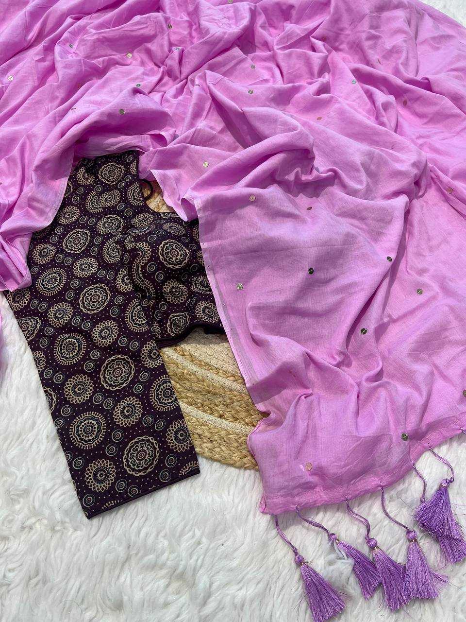 YNF COTTON RIN189 1155 SAREES WHOLESALE COTTON LINEN LADIES HADN WORK COTTON SAREES WITH BLOUSE MANUFACTURER