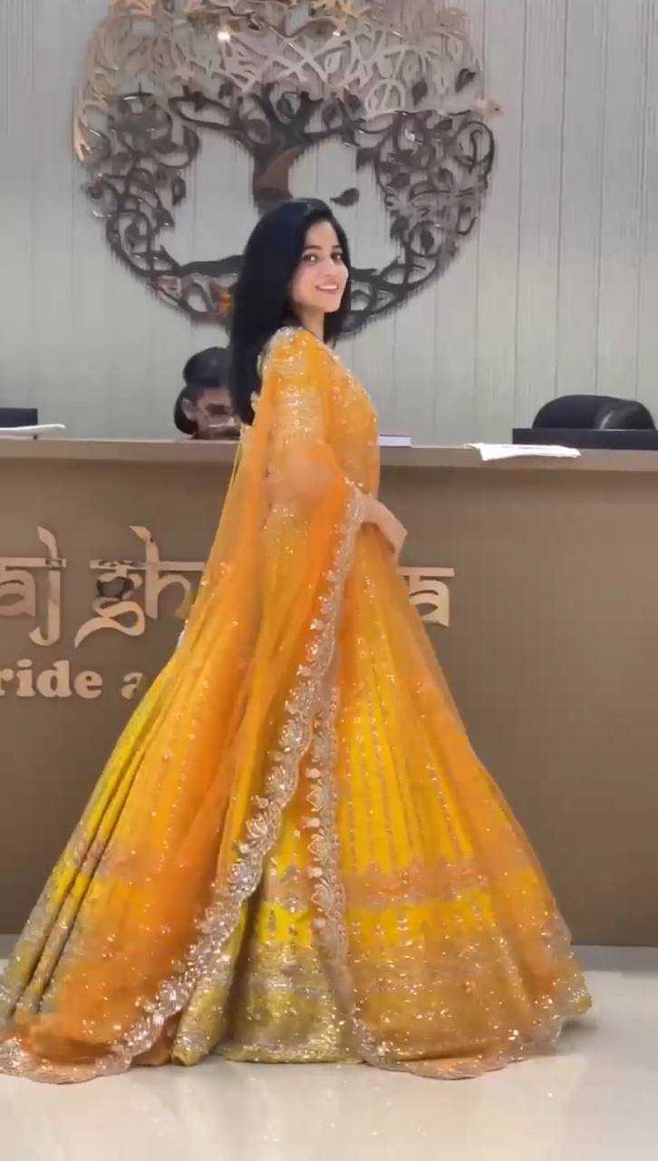 LEHENGA FOR HALDI