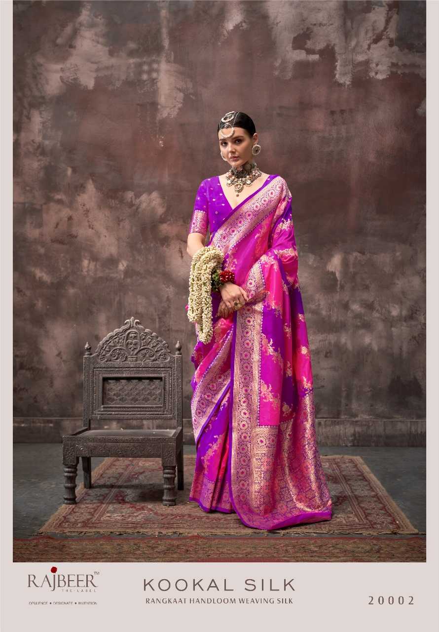 YNF HANDLOOM SILK RAJBEER KESH235 20000 SERIES CLOTHING BRANDS WHOLESALE SAREES MANUFACTURER - Deevit International