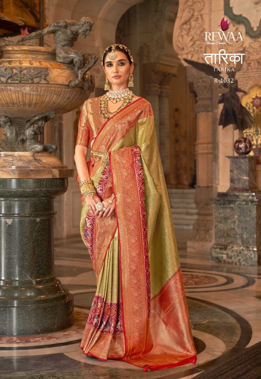 YNF SOFT SILK REWAA KESH235 TAARIKA CLOTHING BRANDS WHOLESALE SAREES MANUFACTURER - Deevit International