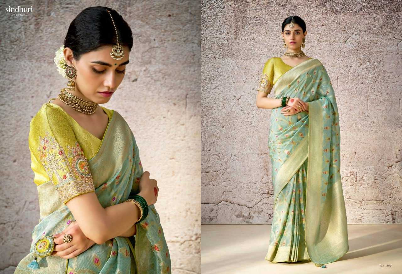 YNF SOFT SILK SINDHURI KESH235 KAASHI CLOTHING BRANDS WHOLESALE SAREES MANUFACTURER    - Deevit International