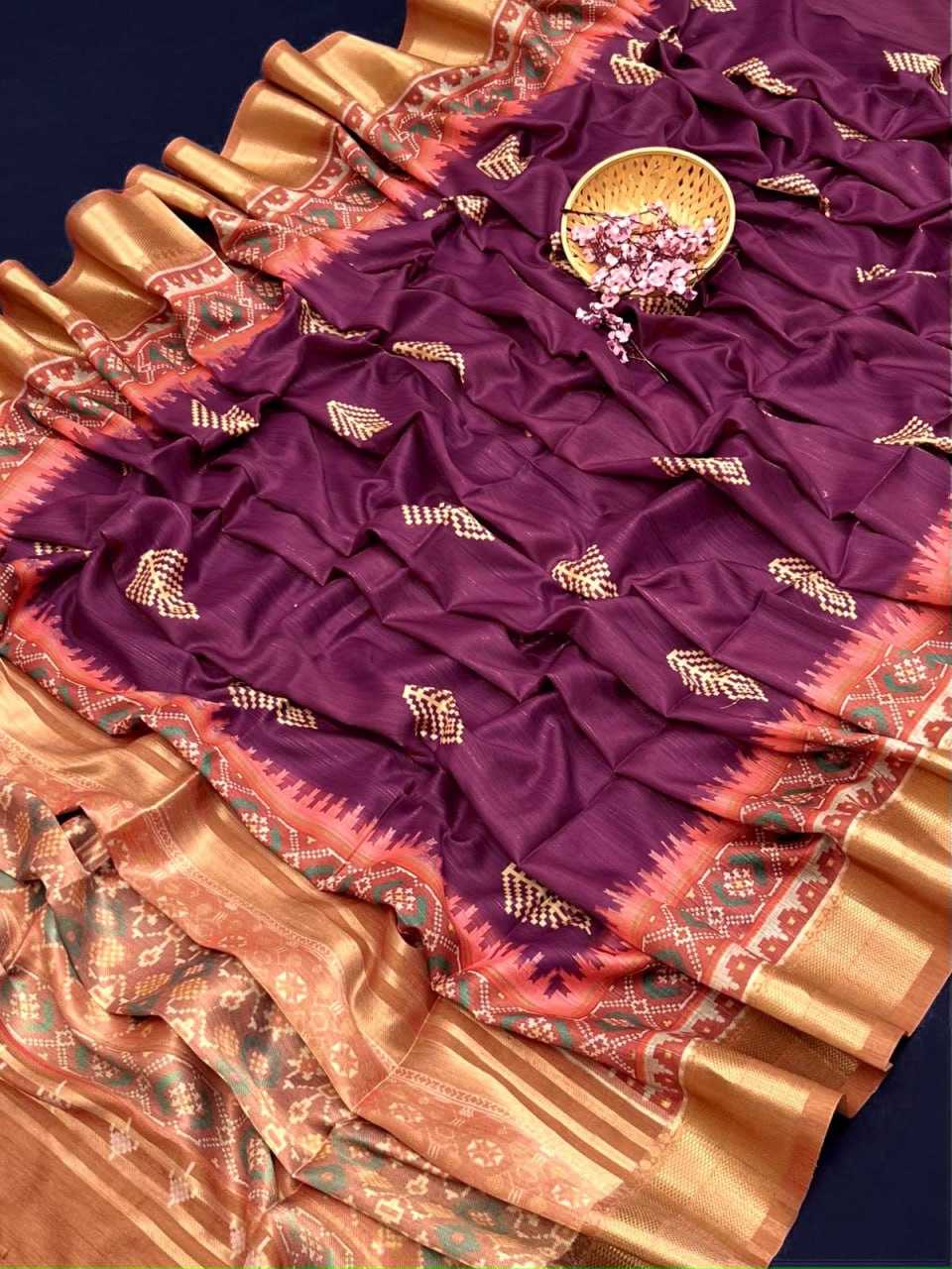 YNF TUSSAR SILK KESH165 RBN18 SILK SAREES WHOLESALE SOFT SILK TUSSAR SILK TRADITIONAL SILK PATOLA IKKAT SILK SAREES MANUFACTURER