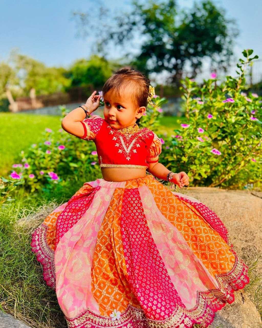 YNF BANGLORI SILK KESH109 RRKT97 KIDS WEAR WHOLESALE KIDS LEHENGA KIDS TRADITIONAL OUTFITS KIDS LEHENGA CHOLI KIDS FESTIVE WEAR KIDS WEDDING OUTFITS MANUFACTURER - Deevit International