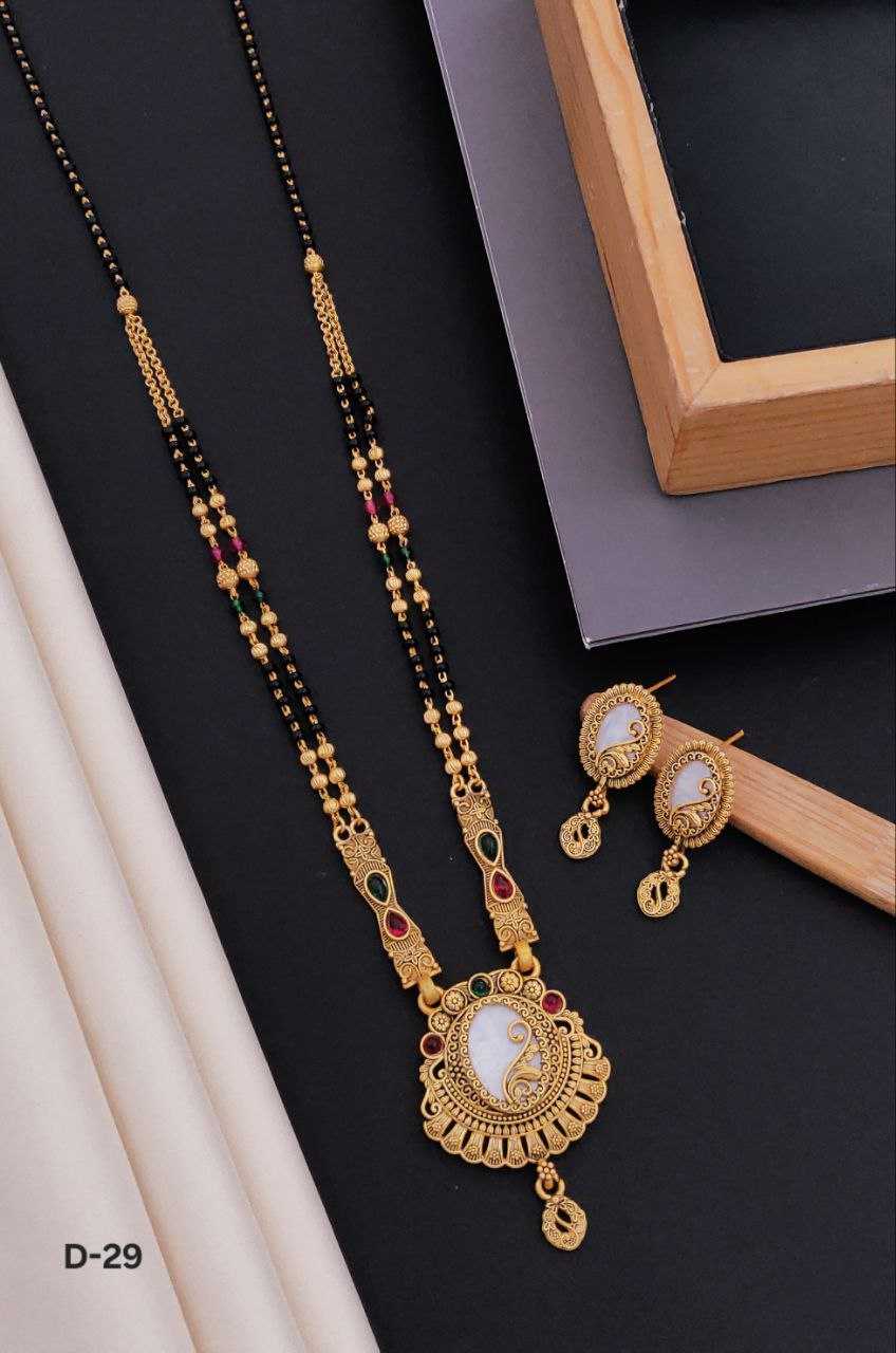 YNF BRASS KESH193  ROR123 A WOMENS JEWELLERY WHOLESALE MANGALSUTRAS MANUFACTURER - Deevit International