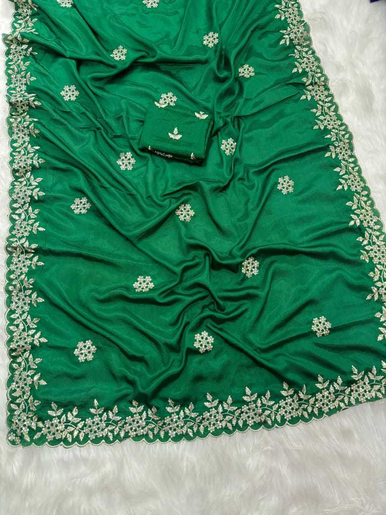 YNF CHINON KESH250 RGF09 STITCH SAREES WHOLESALE TRADITIONAL SEQUENCE EMBROIDERED SAREES MANUFACTURER - Deevit International