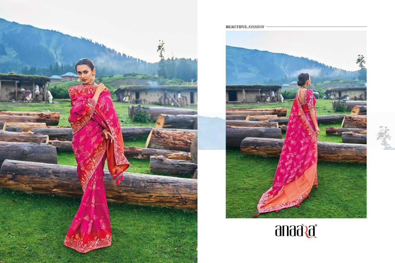 YNF DOLA SILK TATHASTU KESH113 Anaara 6601 CLOTHING BRANDS WHOLESALE SAREES MANUFACTURER - Deevit International