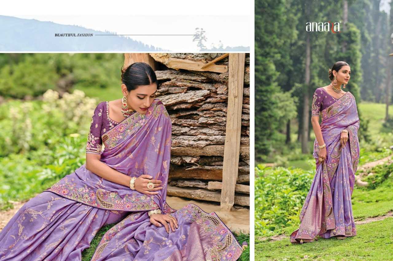 YNF DOLA SILK TATHASTU KESH113 Anaara 6608 CLOTHING BRANDS WHOLESALE SAREES MANUFACTURER  - Deevit International