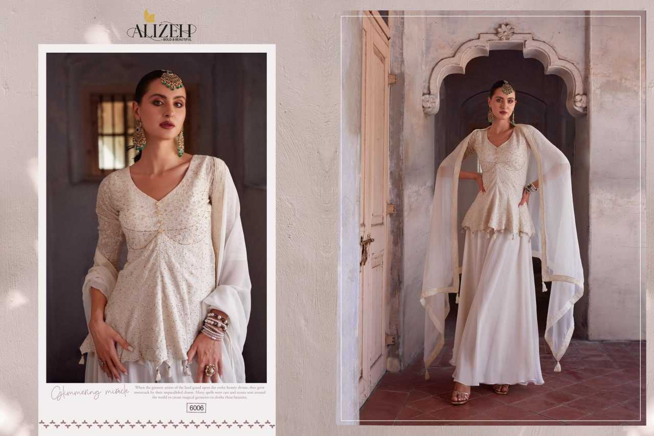 YNF GEORGETTE ALIZEH OFFICIAL KESH233 GULBAHAR - 5 CLOTHING BRANDS WHOLESALE SUIT MANUFACTURER - Deevit International