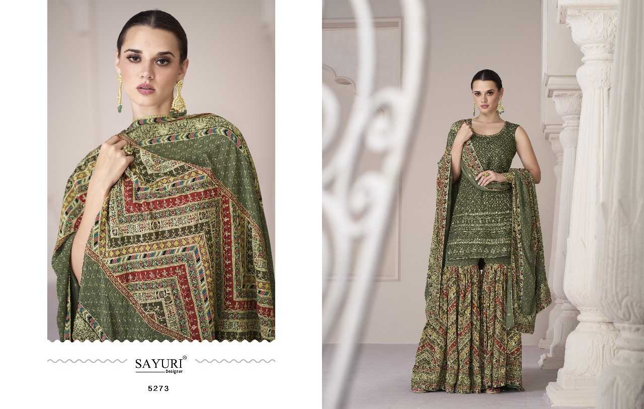 YNF PREMIUM SILK SAYURI KESH233 SHARMA CLOTHING BRANDS WHOLESALE GOWNS MANUFACTURER - Deevit International