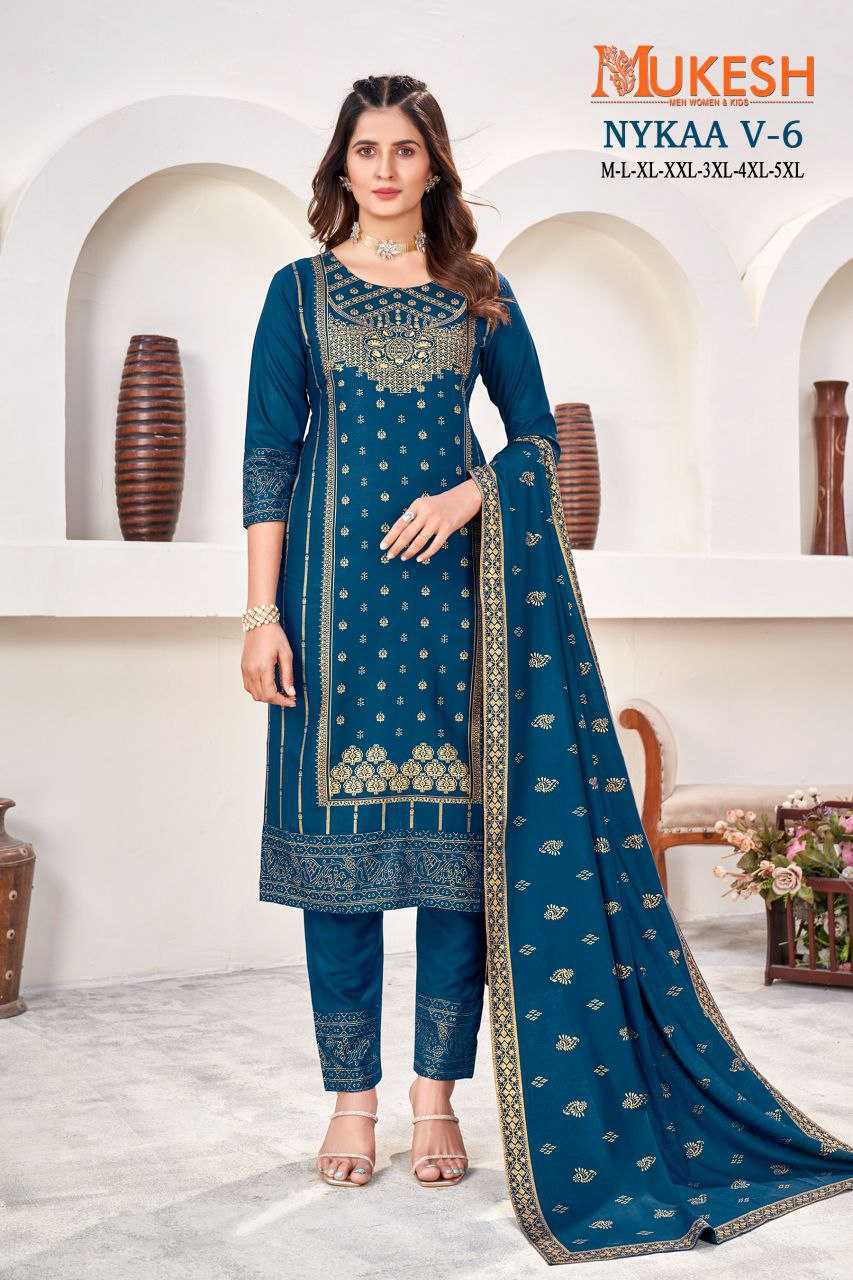 YNF RAYON MUKESH KESH246 NYKAA V-6 CLOTHING BRANDS WHOLESALE SUIT MANUFACTURER - Deevit International