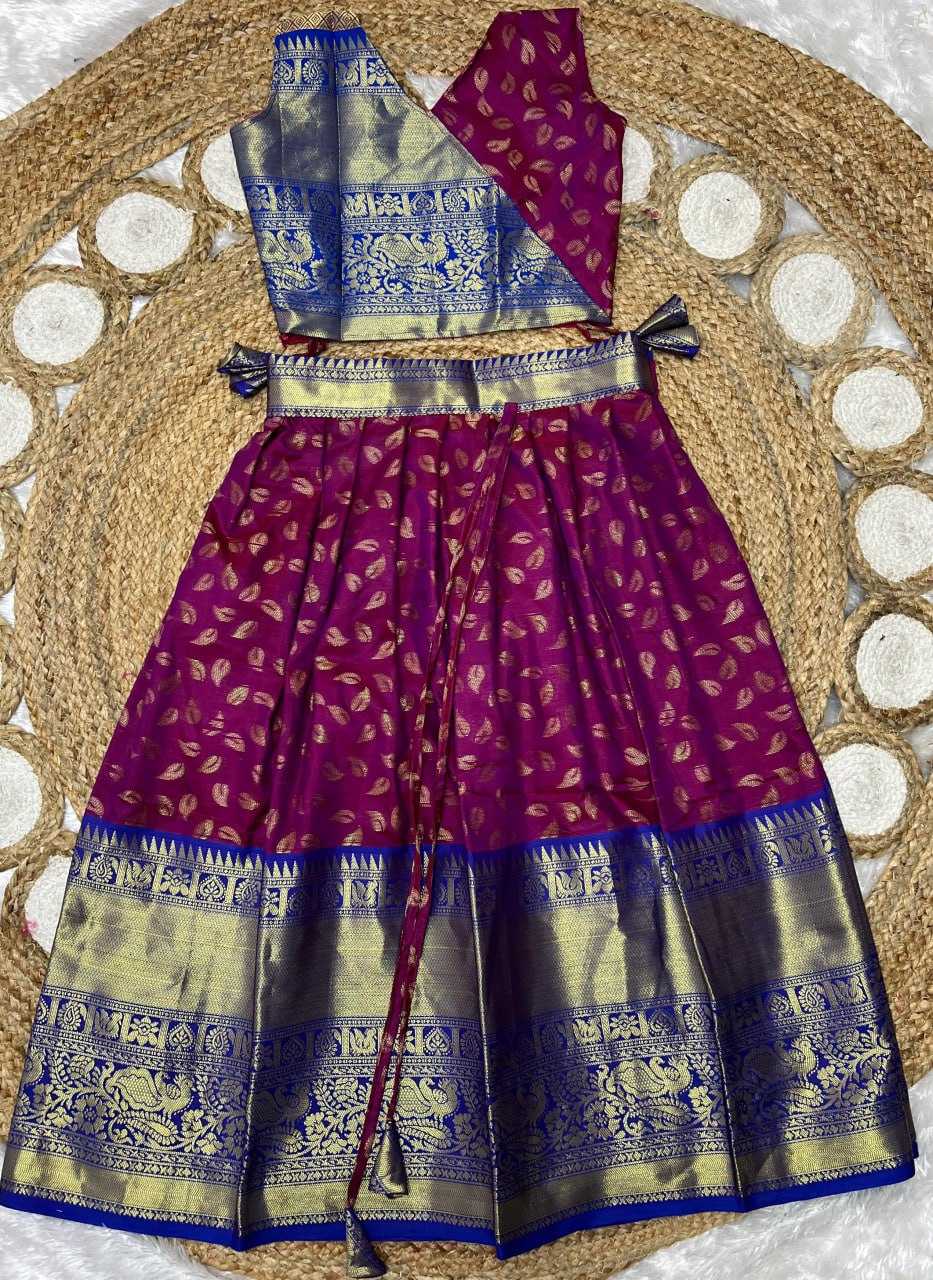 YNF SOFT DOLA RIN192 8048 KIDS WEAR WHOLESALE KIDS LEHENGA KIDS TRADITIONAL OUTFITS KIDS LEHENGA CHOLI KIDS FESTIVE WEAR KIDS WEDDING OUTFITS MANUFACTURER - Deevit International