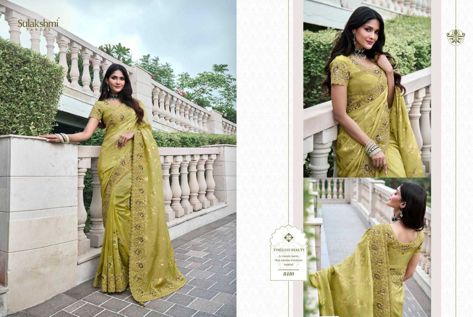 YNF TISSUE SILK SULAKHMI RIN195 The Wedding Saga 8410 CLOTHING BRANDS WHOLESALE SAREES MANUFACTURER - Deevit International