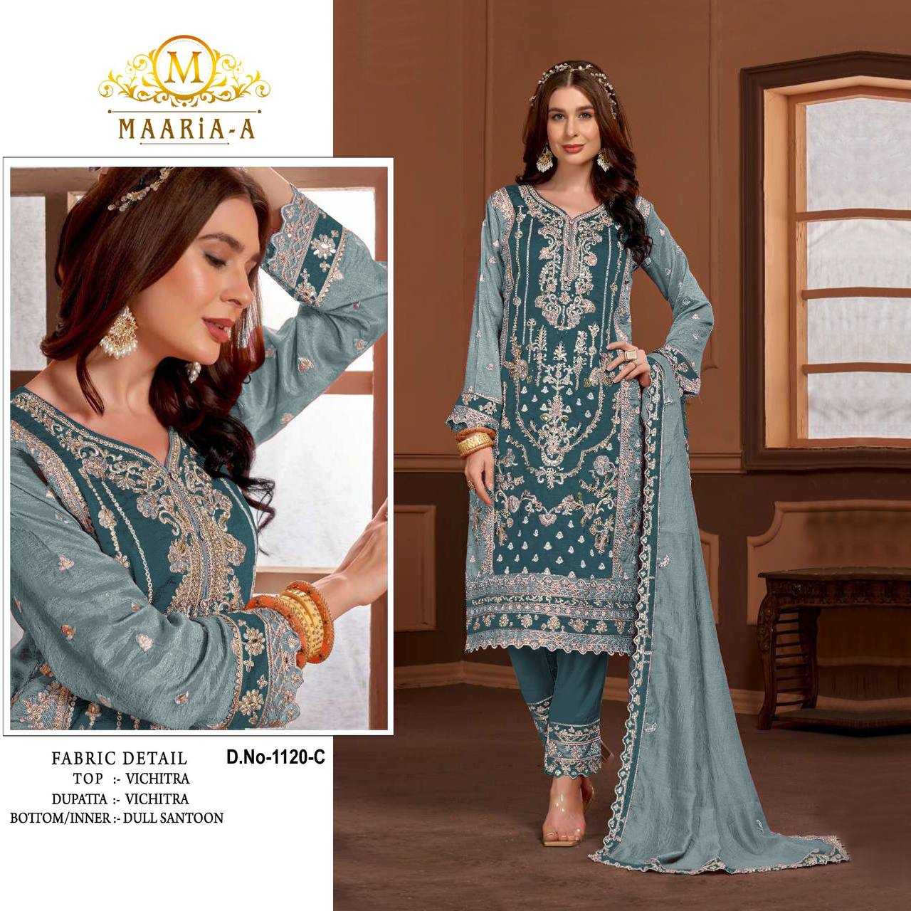 YNF VICHITRA SILK MAARIA RIN131 1120 DREAM CLOTHING BRANDS WHOLESALE SUIT MANUFACTURER - Deevit International