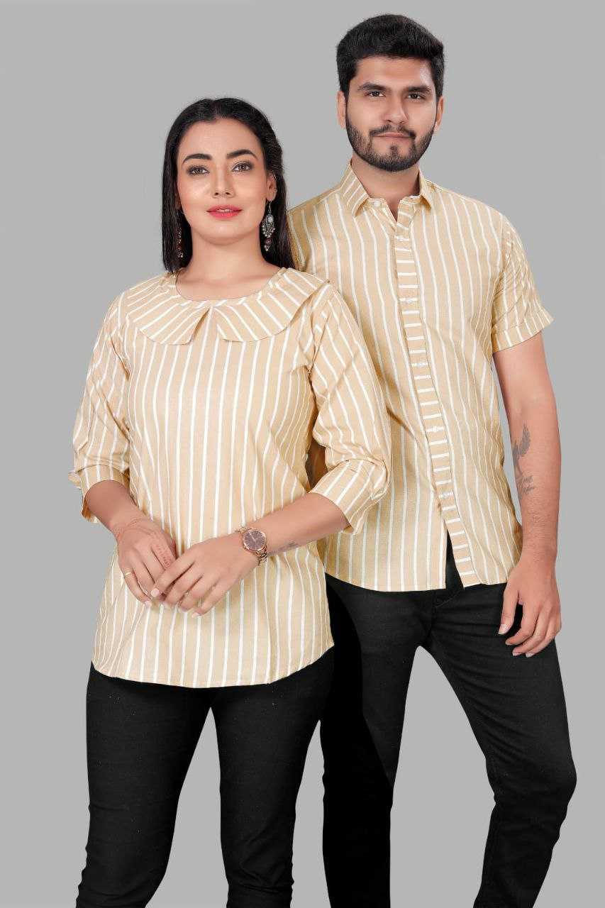 YNF COTTON SNX 02 COUPLE WEAR WHOLESALE TUNIC TOP & SHORT KURTA MANUFACTURER 