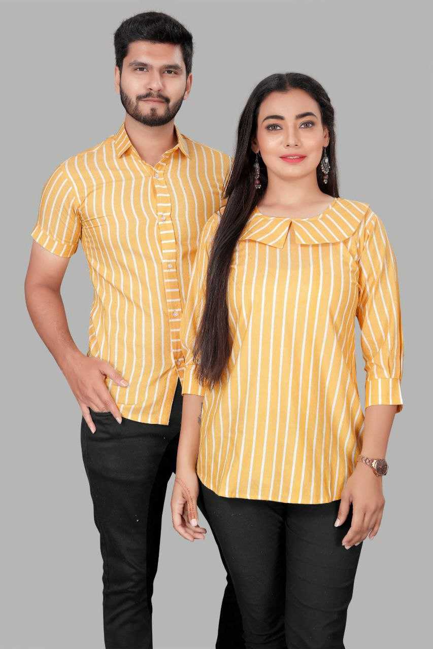 YNF COTTON SNX 02 COUPLE WEAR WHOLESALE TUNIC TOP & SHORT KURTA MANUFACTURER 