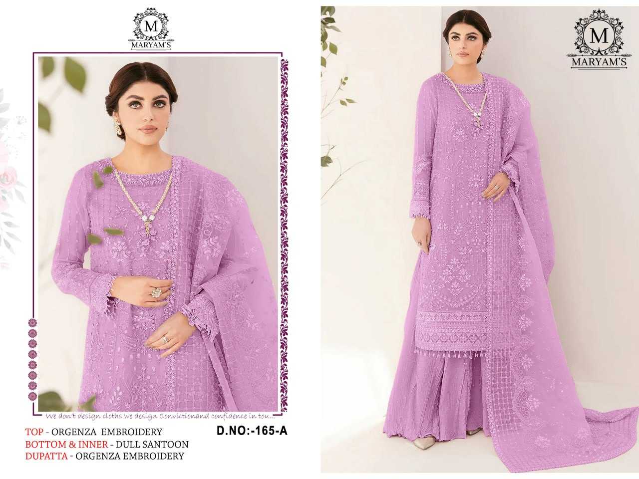 YNF ORGANZA KAL 165 SUITS & DRESSES WHOLESALE UNSTITCHED SUITS EMANUFACTURER