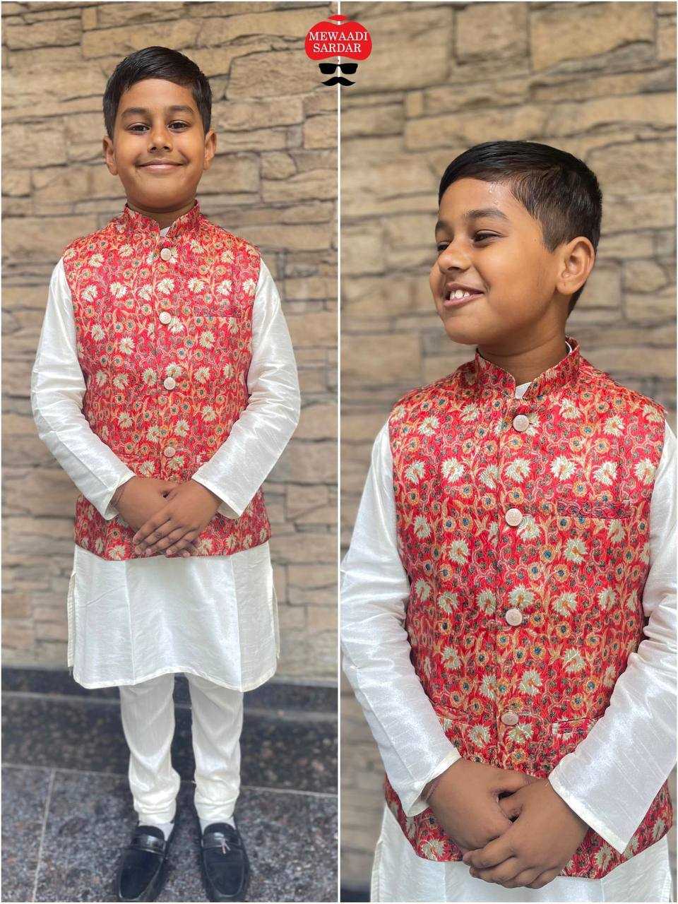 YNF SOFT SILK INL 257 KIDS WEAR WHOLESALE BOYS KURTA PYJAMA EMANUFACTURER