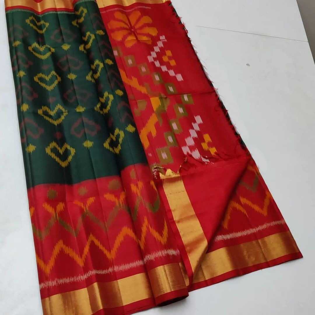 YNF SOFT SILK RRW 05 SILK SAREES WHOLESALE SOFT SILK HANLOOM IKAT SAREES MANUFACTURER