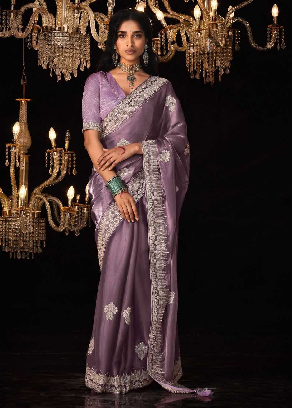 YNF JIMMY CHOO RRS 35 SAREES WHOLESALE JIMMY CHOO PARTY WEAR EMBROIDERED SAREES MANUFACTURER