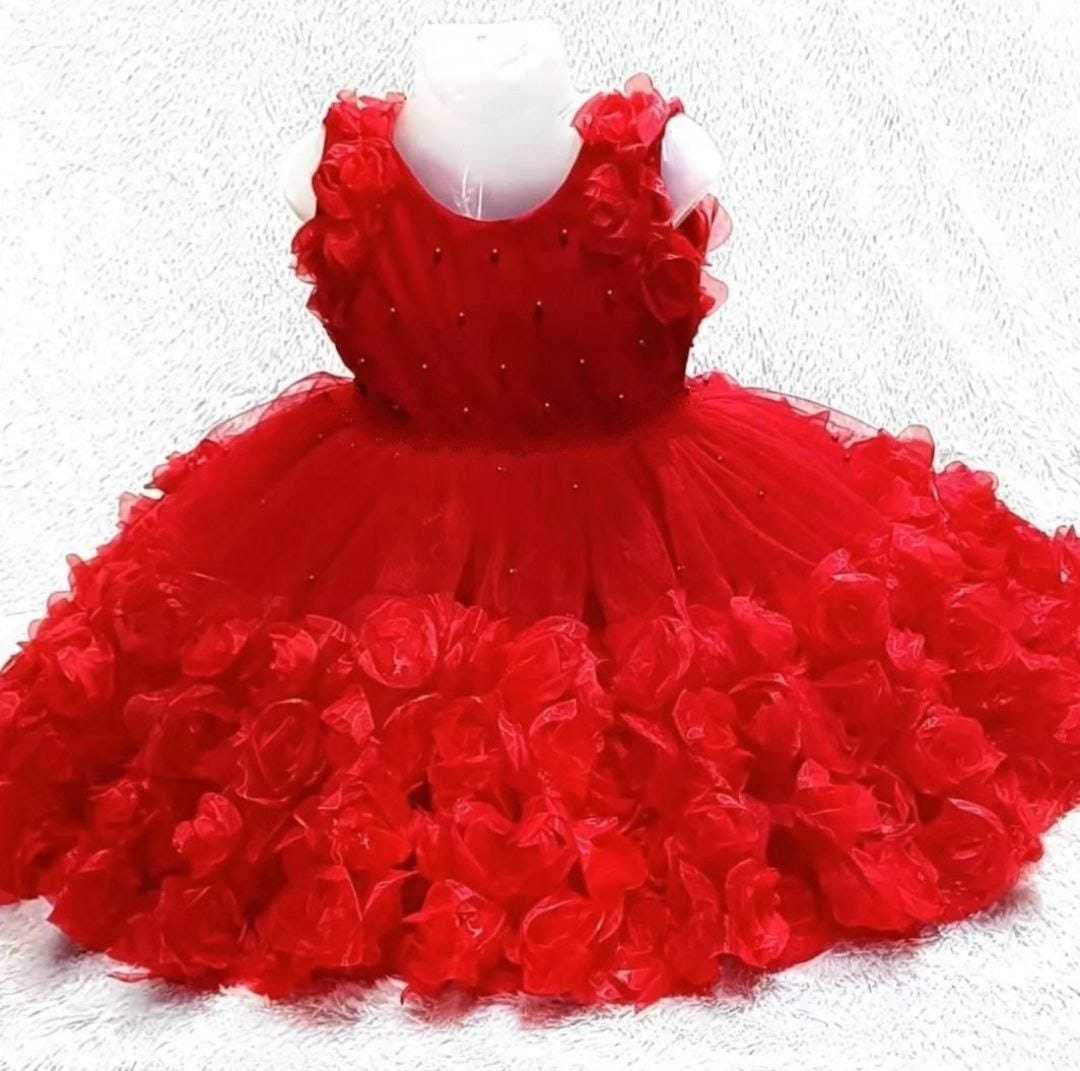 YNF NET PRI 8097 KIDS WEAR WHOLESALE KIDS FROCKS MANUFACTURER