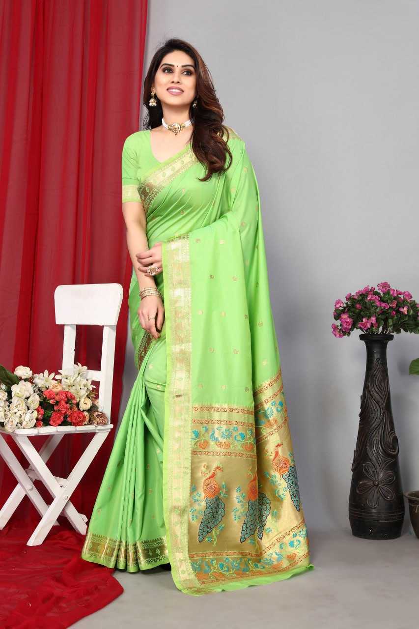 YNF PAITHANI SILK RHO P-11AMANGO1 SILK SAREES WHOLESALE PAITHANI SOFT SILK TRADITIONAL SAREES MANUFACTURER