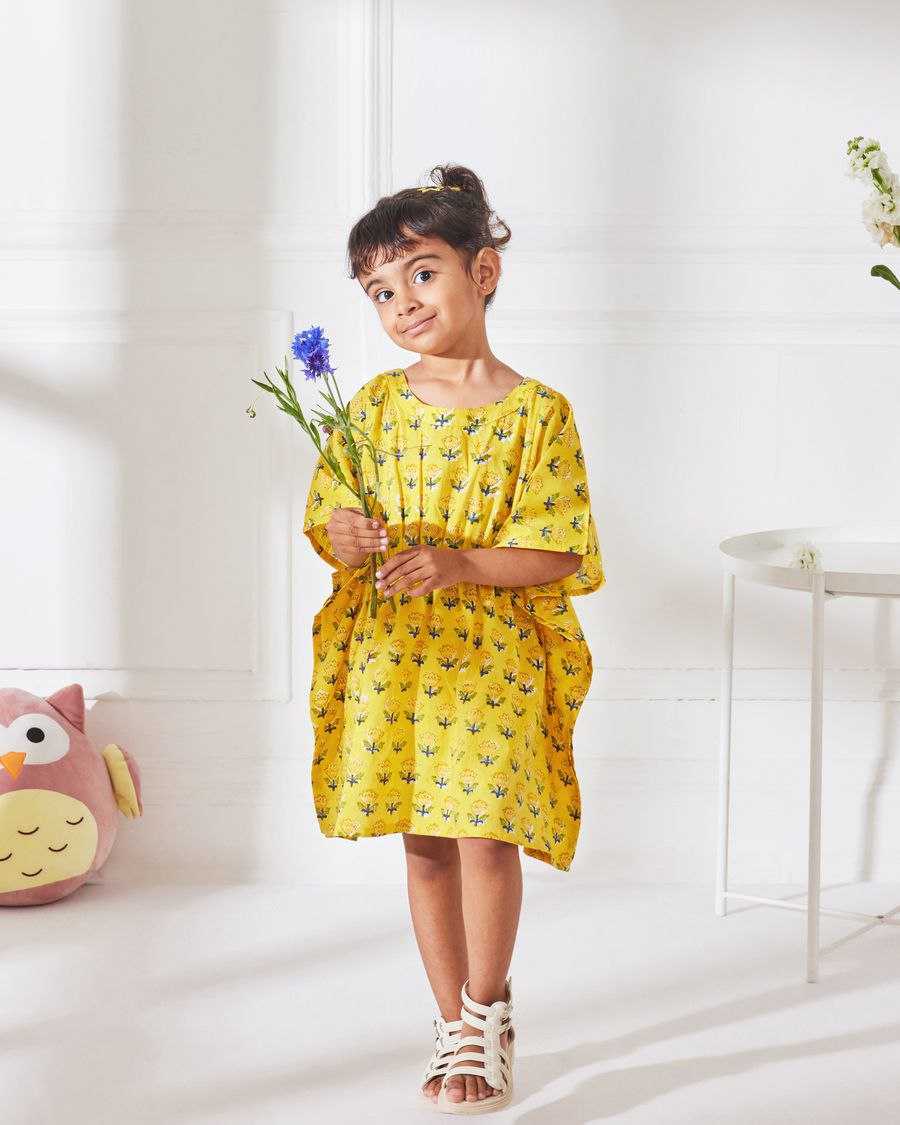 YNF RAYON BAB 35 KIDS WEAR WHOLESALE KIDS FROCKS MANUFACTURER