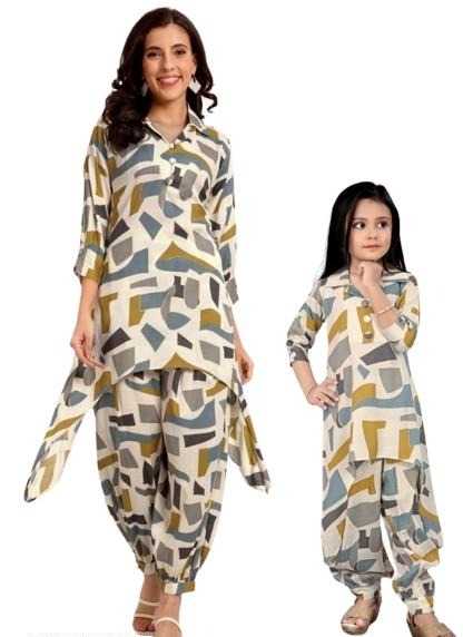 YNF RAYON WTX CHINKY MINKY WHOLESALE MOTHER & DAUGHTER COMBO MANUFACTURER